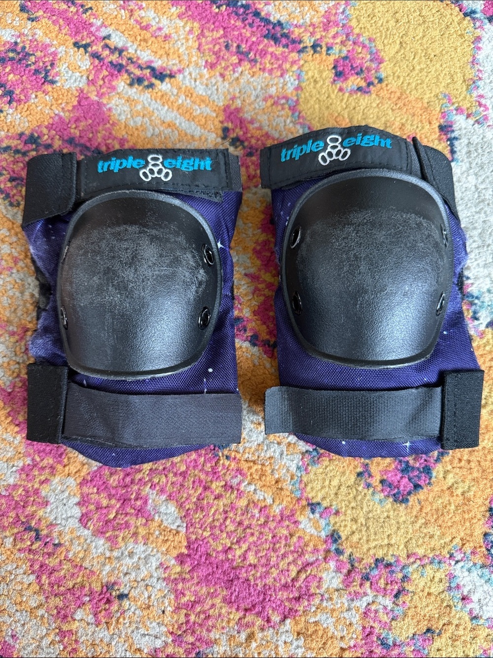 triple eight Purple Youth Knee Pads